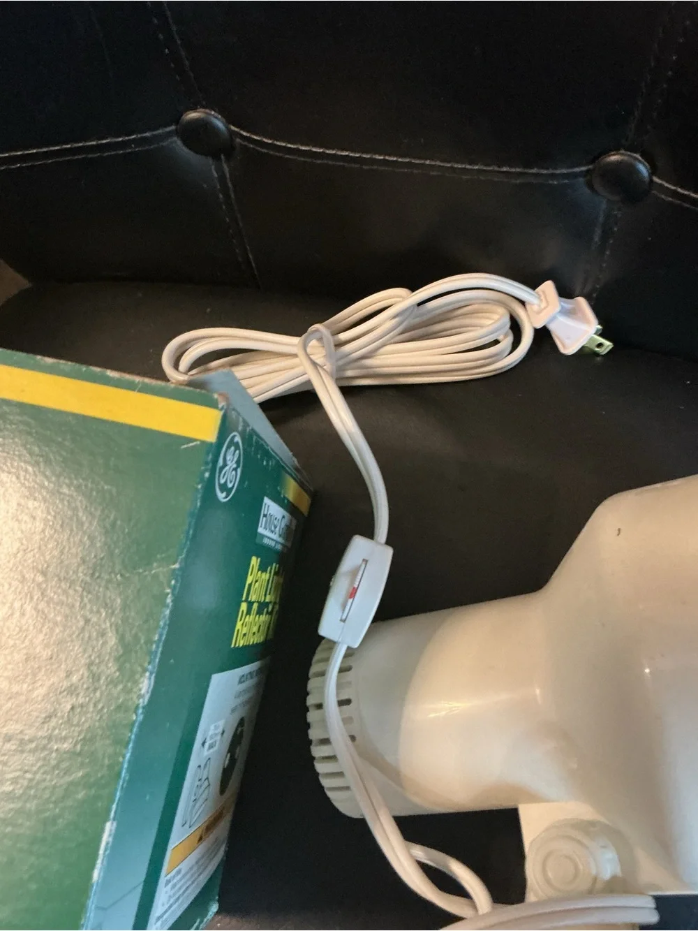 New vintage ge house garden indoor lighting plant reflector kit works